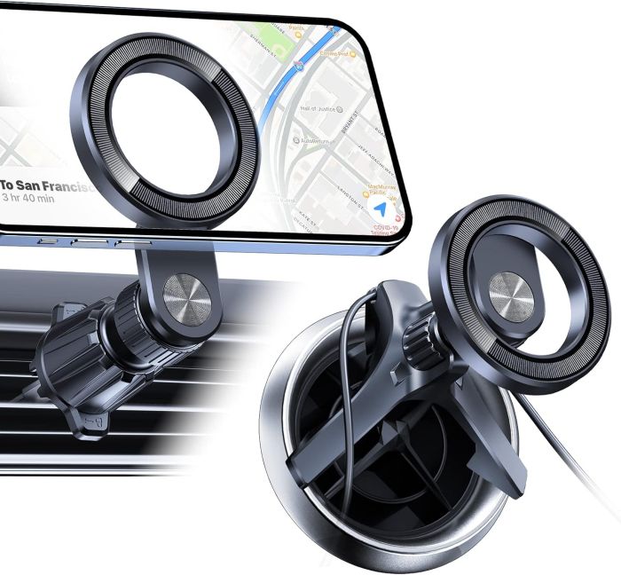 OQTIQ MagSafe Car Mount – Best for iPhone Users
